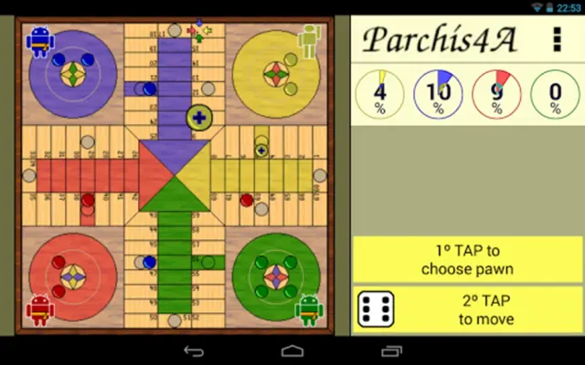 Parchís4A android App screenshot 1